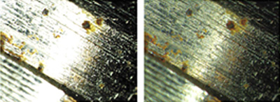 그림 7 &#x2013; HDR: HDR 미적용(왼쪽), HDR 적용(오른쪽)