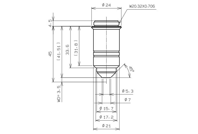 1042】NeoDPlan10 OLYMPUS製対物レンズ NeoDPlan10-