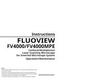 FV4000/FV4000MPE (Inverted) Operation/Maintenance