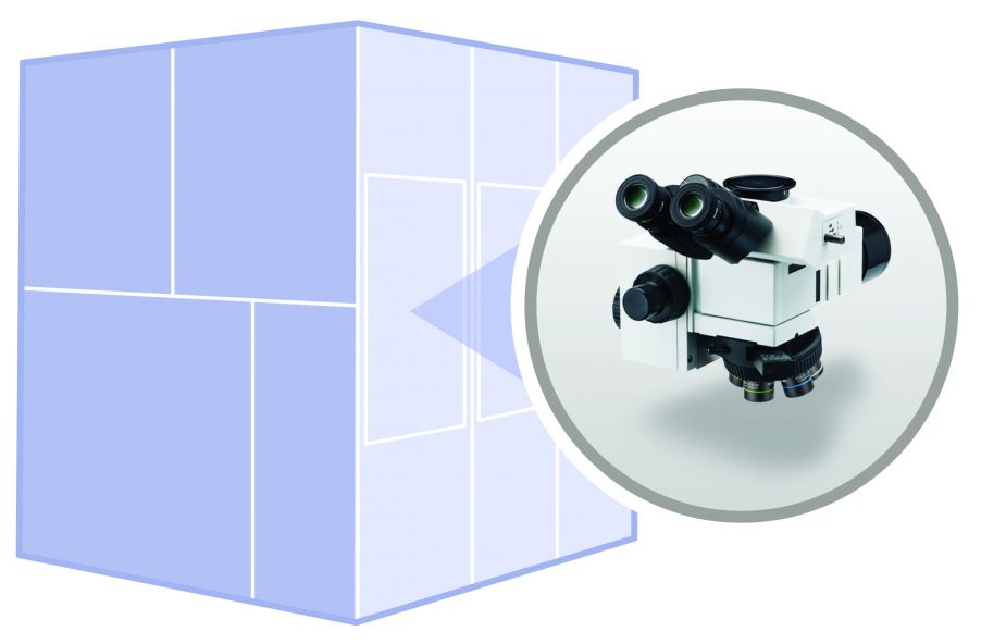 Système de mise au point automatique de microscope