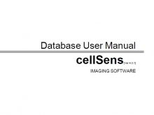 cellSens [ver.4.3.1] Database Manual